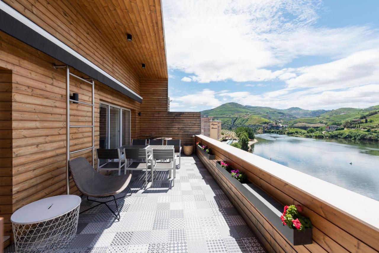 Penthouse Douro Valley With Terrace Apartment Peso da Regua Bagian luar foto